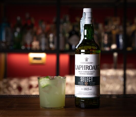 Il chakra Anahata diventa un drink, con Laphroaig Select whisky