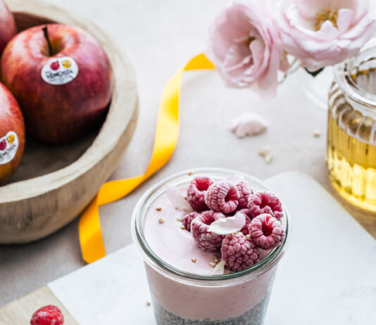 Chia parfait alla mela Gala, una cremosa ricetta per Mela Val Venosta