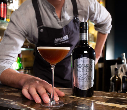 AMARO DEL CICLISTA con foglie di menta