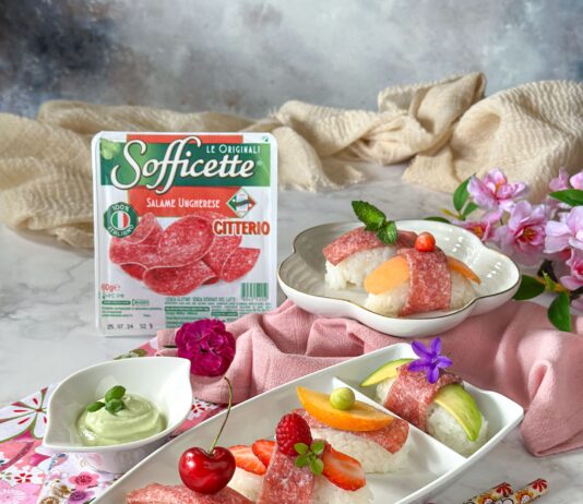 Sushi Day 2024, da Citterio il sushi di salame all’italiana: tre ricette Made in Italy dove il protagonista è uno dei salumi più amati