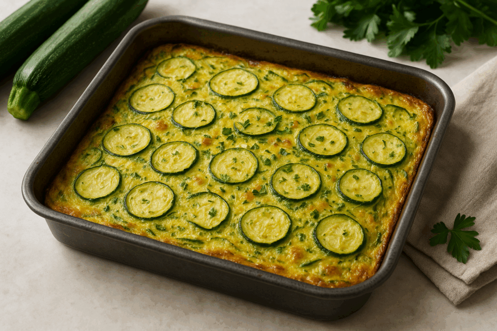 Frittata di Zucchine al Forno: la Ricetta Leggera e Gustosa