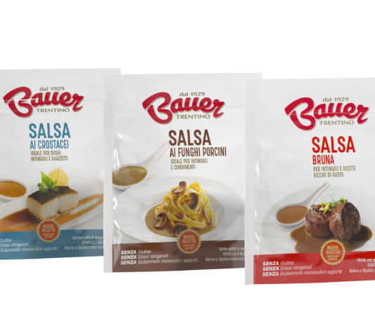 Bauer rinnova la sua gamma di salse, ricette più gustose e nuovi pack