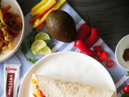 FAJITAS DI MANZO E POLLO, un’esplosione di sapori tex-mex con Dadocrema Bauer