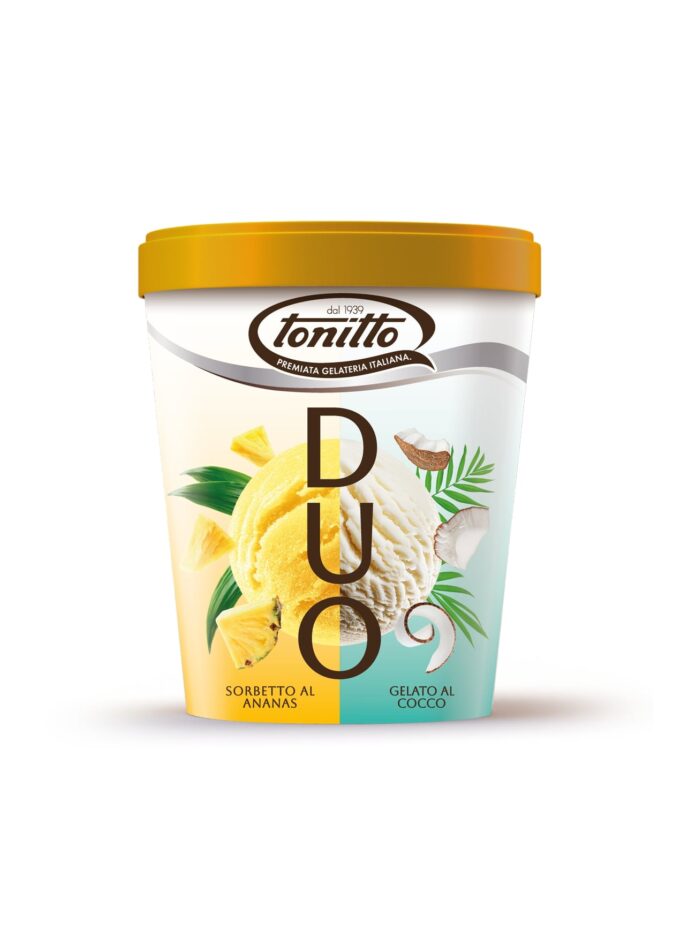 Sorbetto DUO_Ananas e Cocco