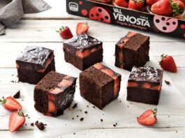 Brownies al cioccolato e Fragole Val Venosta