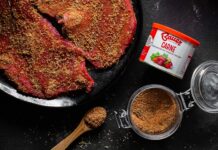 Rub per marinare la carne con Granulare Carne Bauer