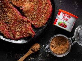 Rub per marinare la carne con Granulare Carne Bauer