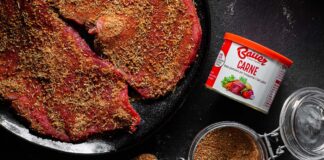 Rub per marinare la carne con Granulare Carne Bauer