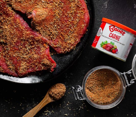 Rub per marinare la carne con Granulare Carne Bauer