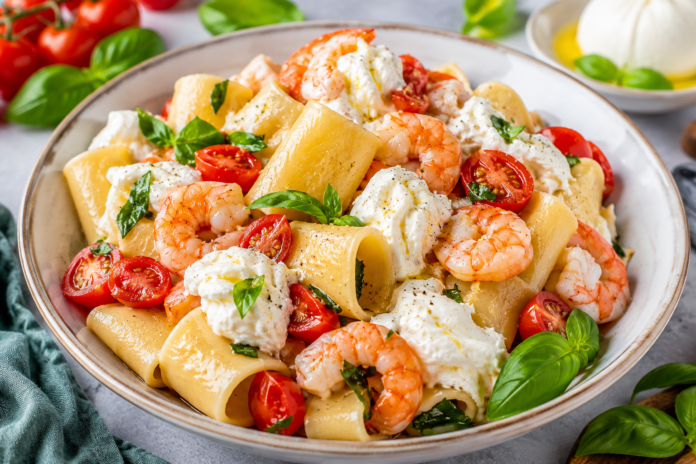 paccheri-gamberi