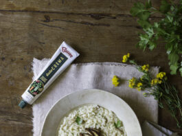 RISOTTO AI FUNGHI PORCINI con DADOCREMA BAUER